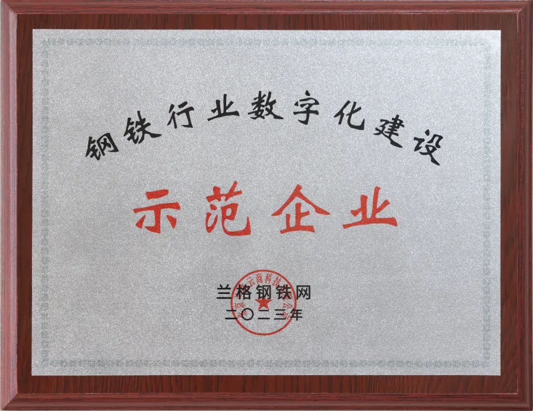 陜鋼集團(tuán)榮獲“行業(yè)領(lǐng)軍品牌”和“數(shù)字化建設(shè)示范企業(yè)”稱號(hào)